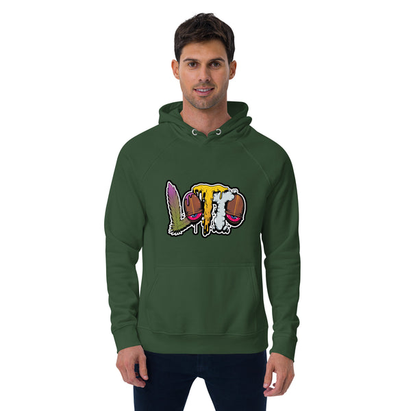 Unisex eco raglan hoodie