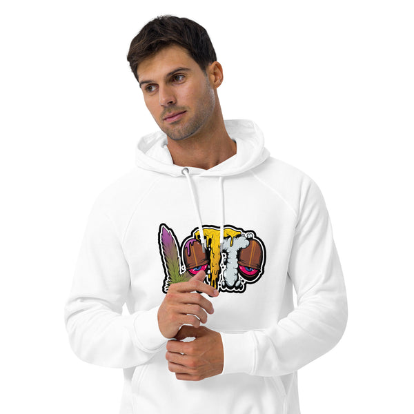 Unisex eco raglan hoodie