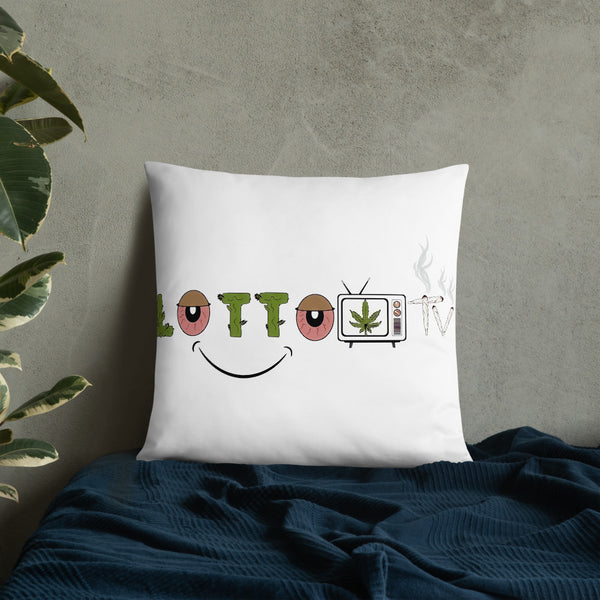 Lotto Weed TV Pillow