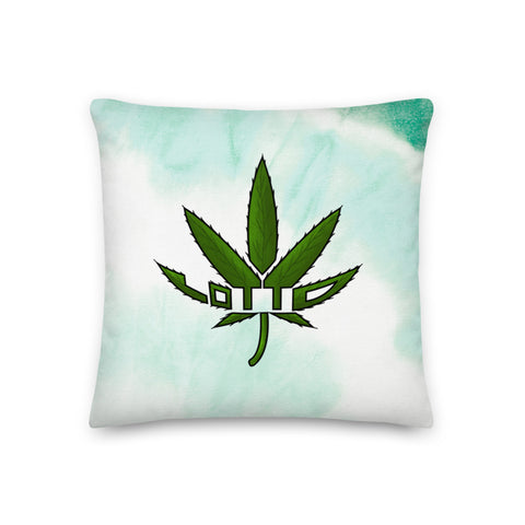 Lotto Leaf Faded Premium Pillow