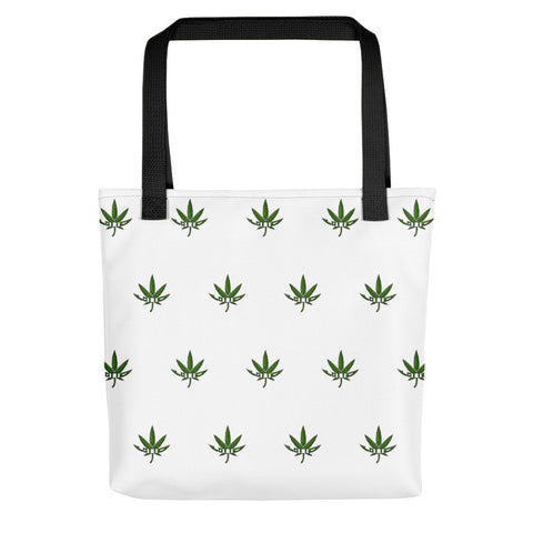 Lotto Leaf Pattern Tote Bag