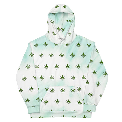 Lotto Leaf Pattern Faded Hoodie