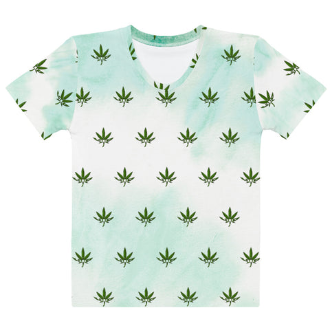 Lotto Leaf Pattern Faded Women's Tee