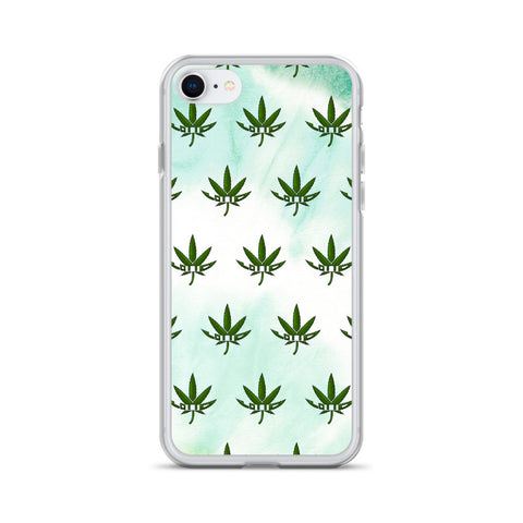 Lotto Leaf Pattern Faded Phone Case