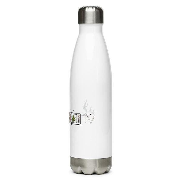 Lotto Weed TV Stainless Steel Water Bottle