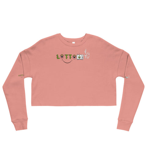 Lotto Weed TV Crop Sweatshirt